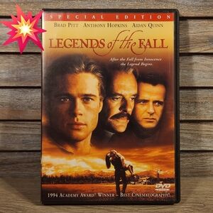 5/$20 Legends of the Fall DVD Brad Pitt Movie